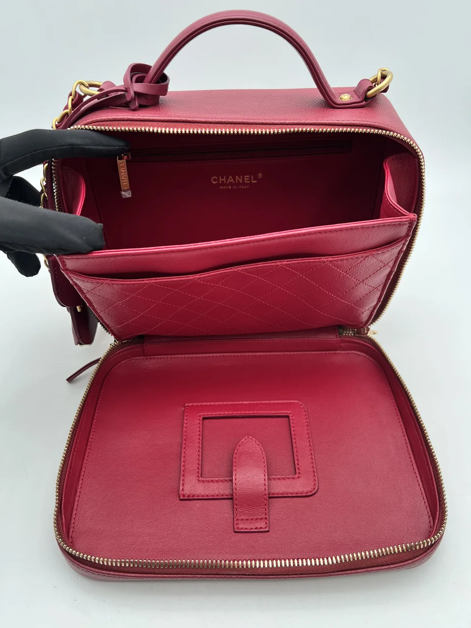 CHANEL CAVIAR CC FILIGREE (26 SERIAL CODE) view 11