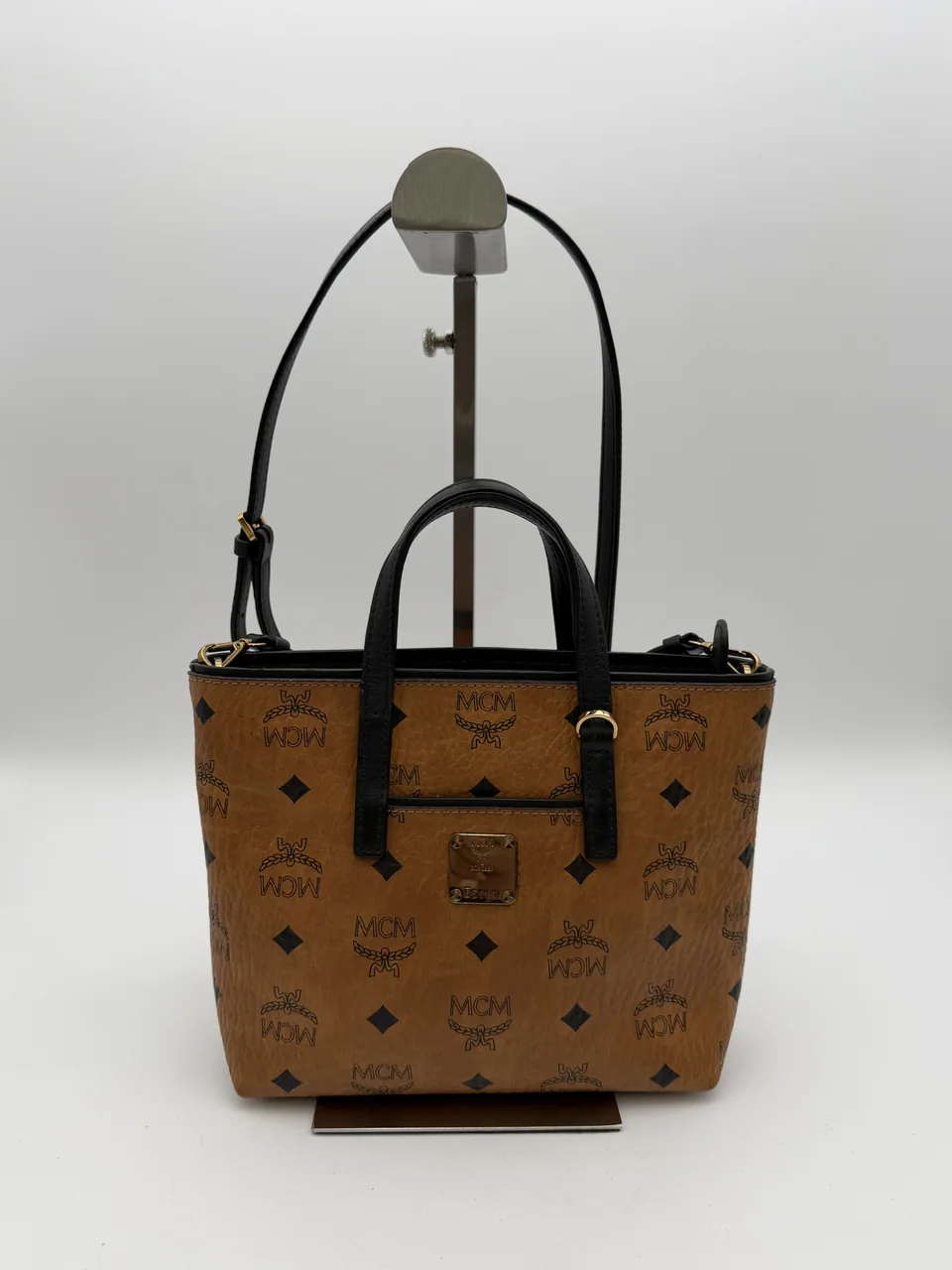 MCM MINI HANDBAG (BROWN)