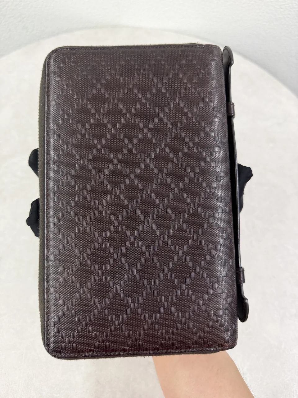 TG-55 164-4 GUCCI DIAMANTE ORGANIZER (BROWN) view 3