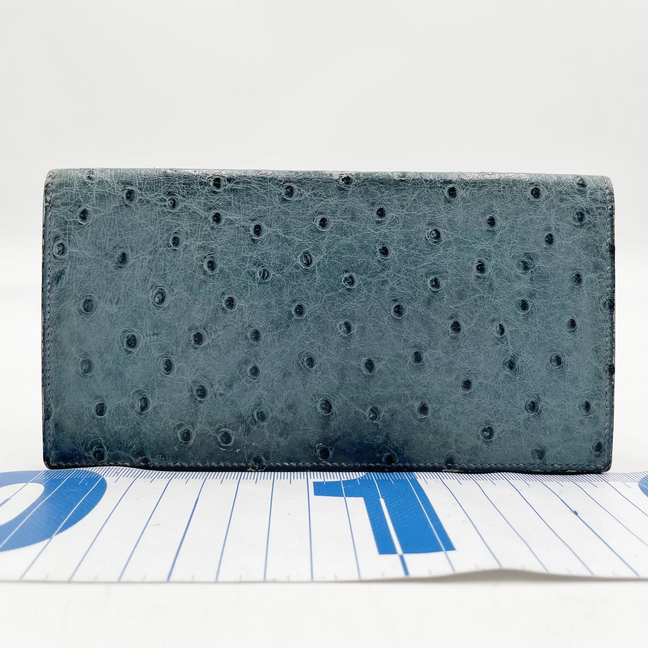 HERMES BIFOLD WALLET (OSTRICH) view 12