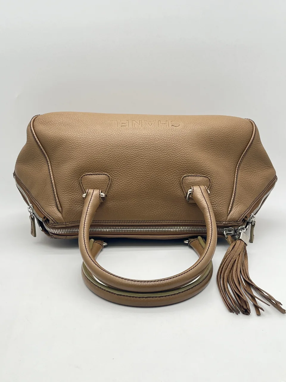 CHANEL FRINGE SHOULDER BAG (8 SERIAL CODE) view 3