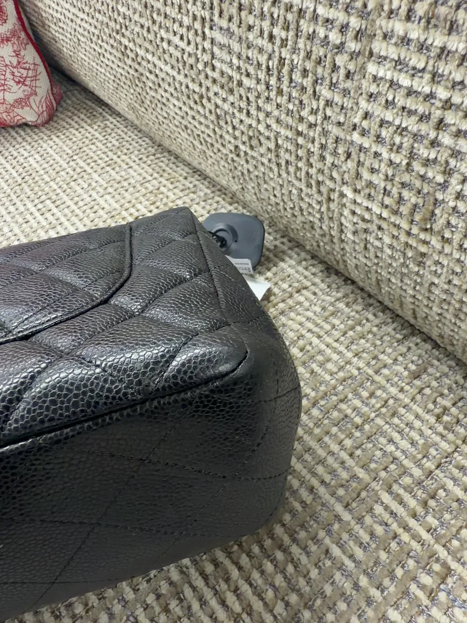 CHANEL CAVIAR CHAIN SHOULDER BAG view 15