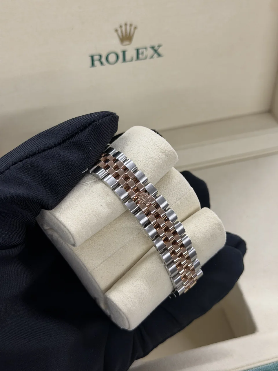 SS X PG/AT ROLEX DATEJUST JUBILEE BRACELET (2025/11/13) view 7