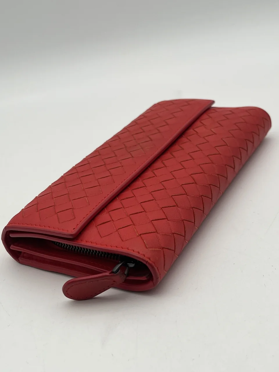 BOTTEGA VENETA INTRECCIATO WALLET (ORANGE) view 4