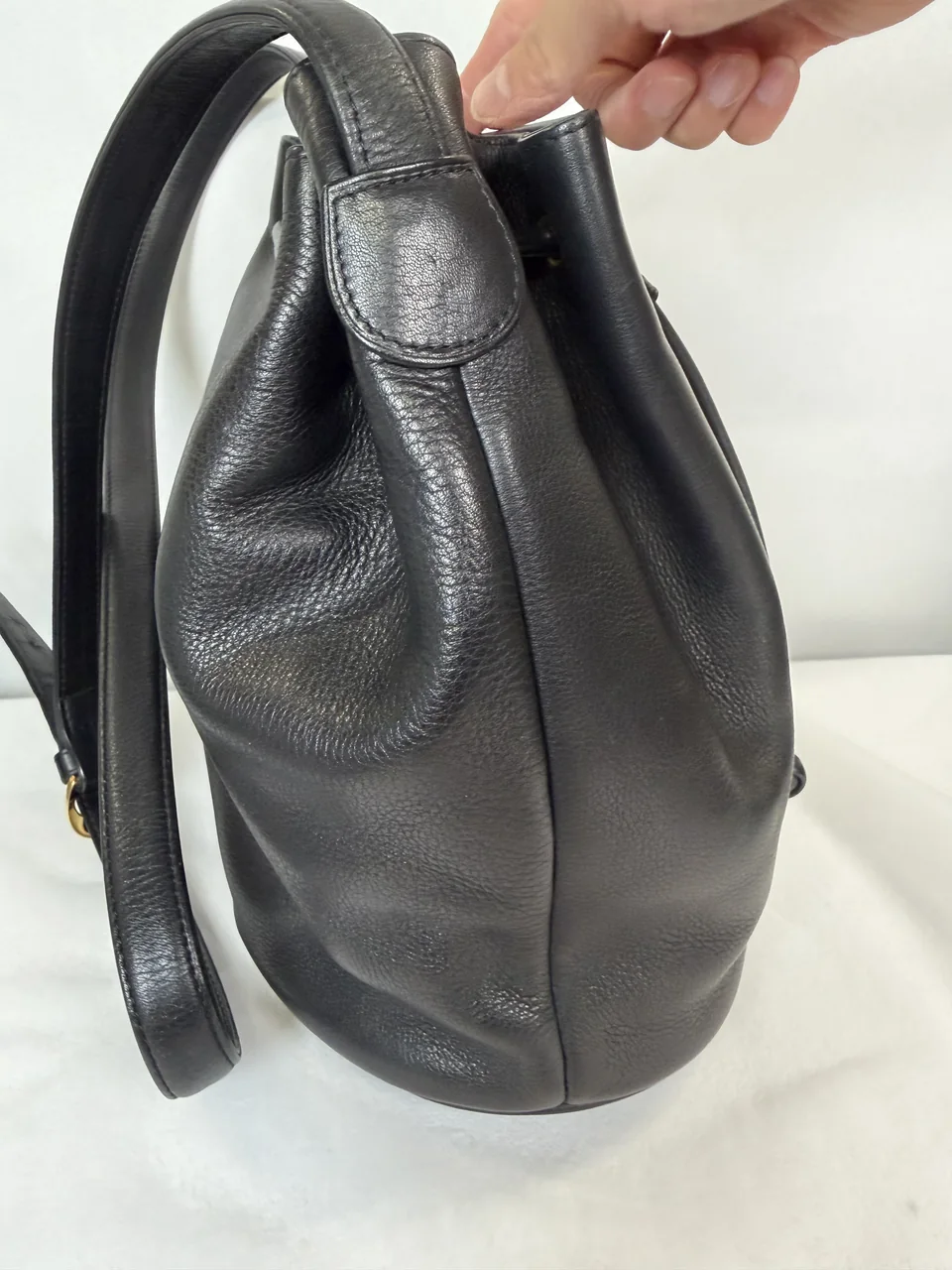 DIOR SHOULDER BAG (BLACK) view 3