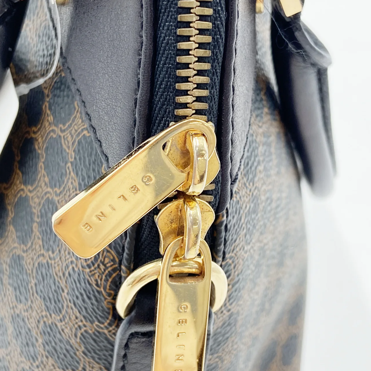 CELINE MACADAM TWO-WAY BAG view 8