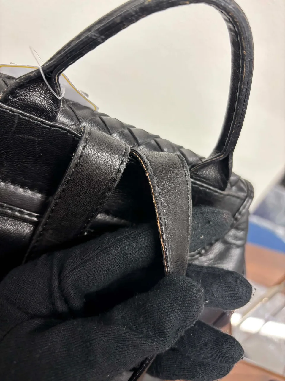 BOTTEGA VENETA INTRECCIATO BACKPACK (BLACK) view 6