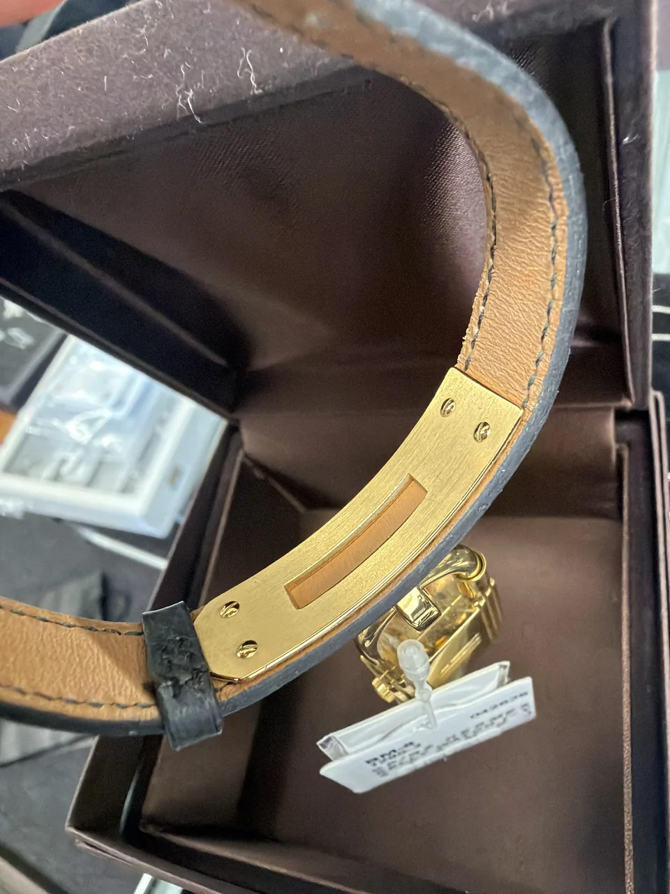GP/QZ HERMES KELLY WATCH (○Y STAMP) view 3
