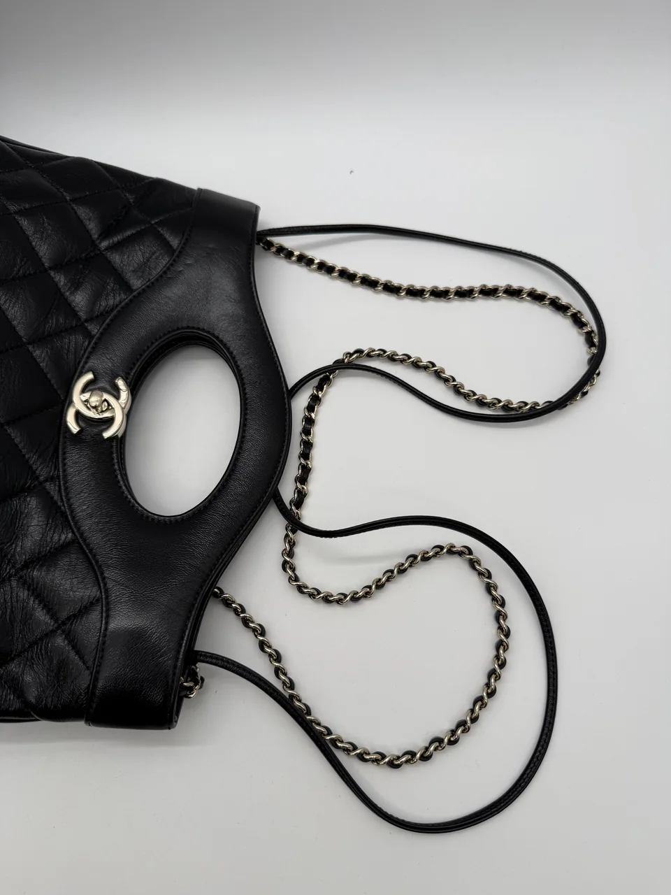 CHANEL 31 LAMB SKIN TWO-WAY SHOULDER BAG view 15
