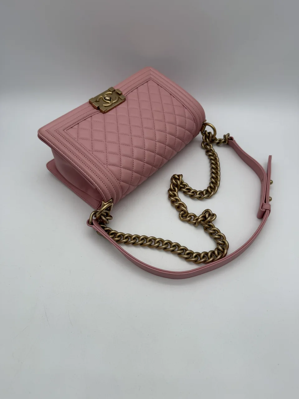 CHANEL LAMB SKIN LE BOY (27 SERIAL CODE) view 8