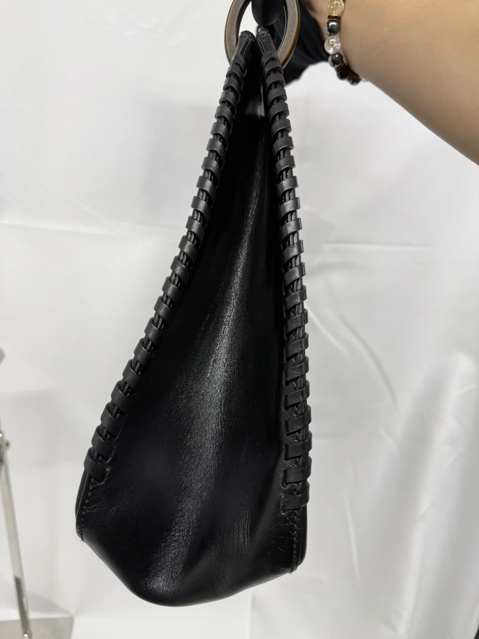 GUCCI SHOULDER BAG (BLACK) view 4