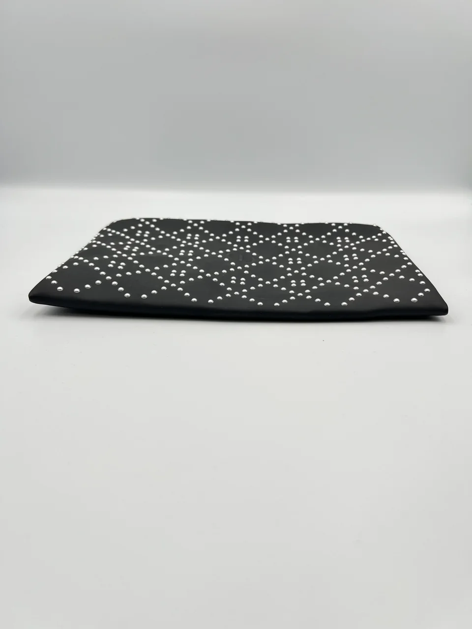 CHRISTIAN DIOR BALCK STUDDED POUCH view 6