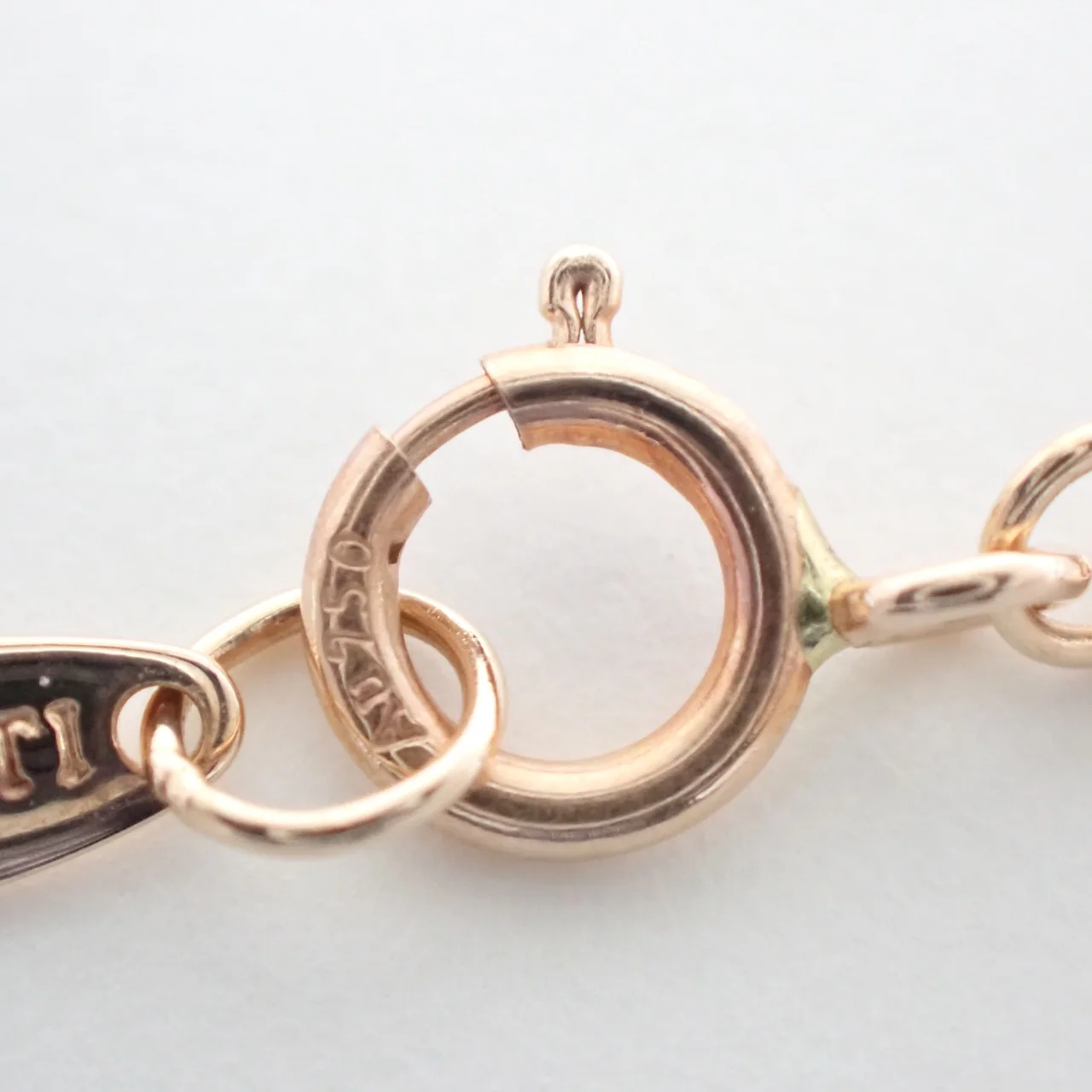 750PG TIFFANY&CO. OPEN HEART NECKLACE 1.6G view 5