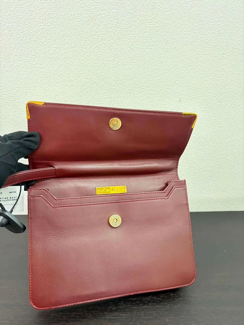 CARTIER MAST LINE CLUTCH BAG view 4