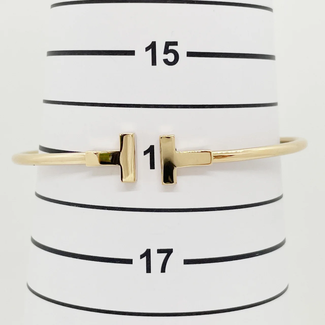 750PG TIFFANY&CO. T-WIRE BRACELET 9.1G view 5