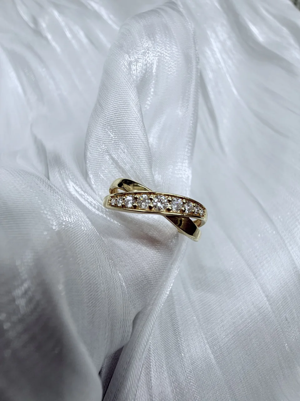 K18 DIAMOND RING FD0.20CT 2.9G