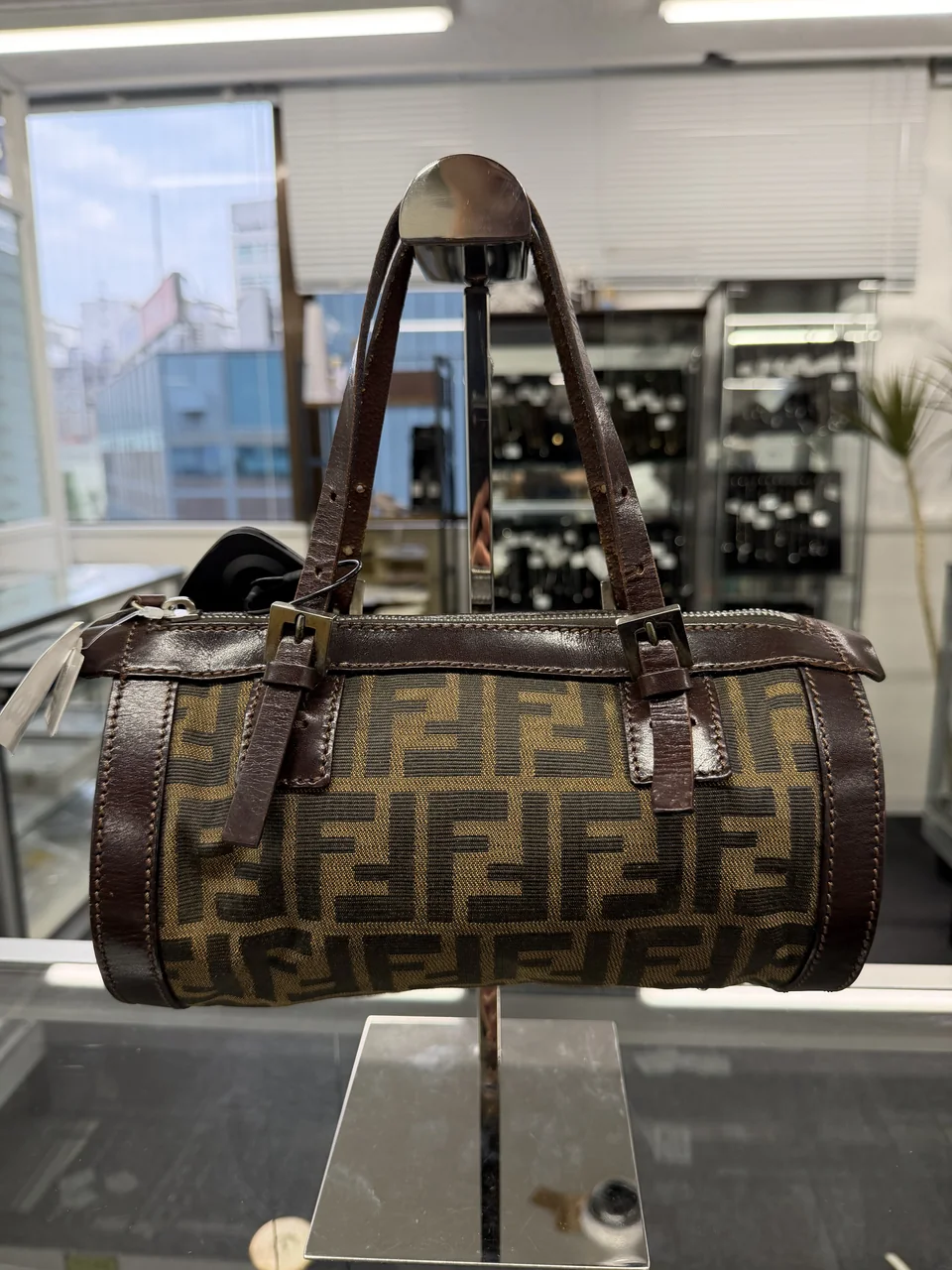 FENDI ZUCCA HANDBAG hover
