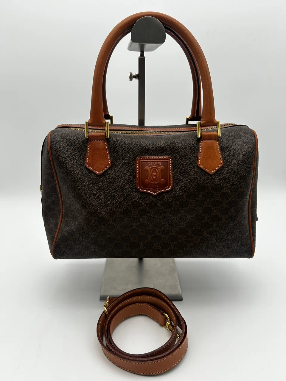 CELINE MACADAM HANDBAG view 3