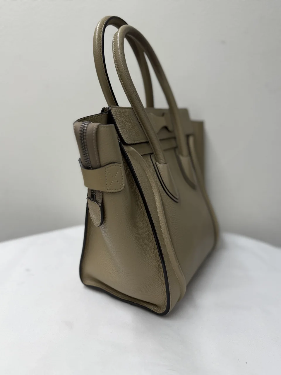 CELINE MICRO SHOPPER (BEIGE) view 3
