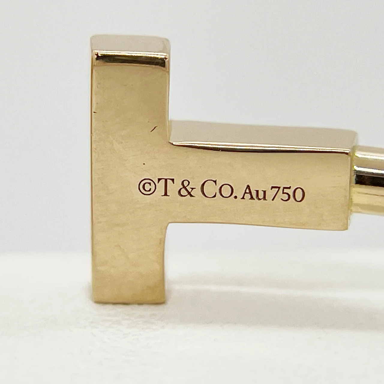 750PG TIFFANY&CO. T-WIRE BRACELET 9.1G view 6