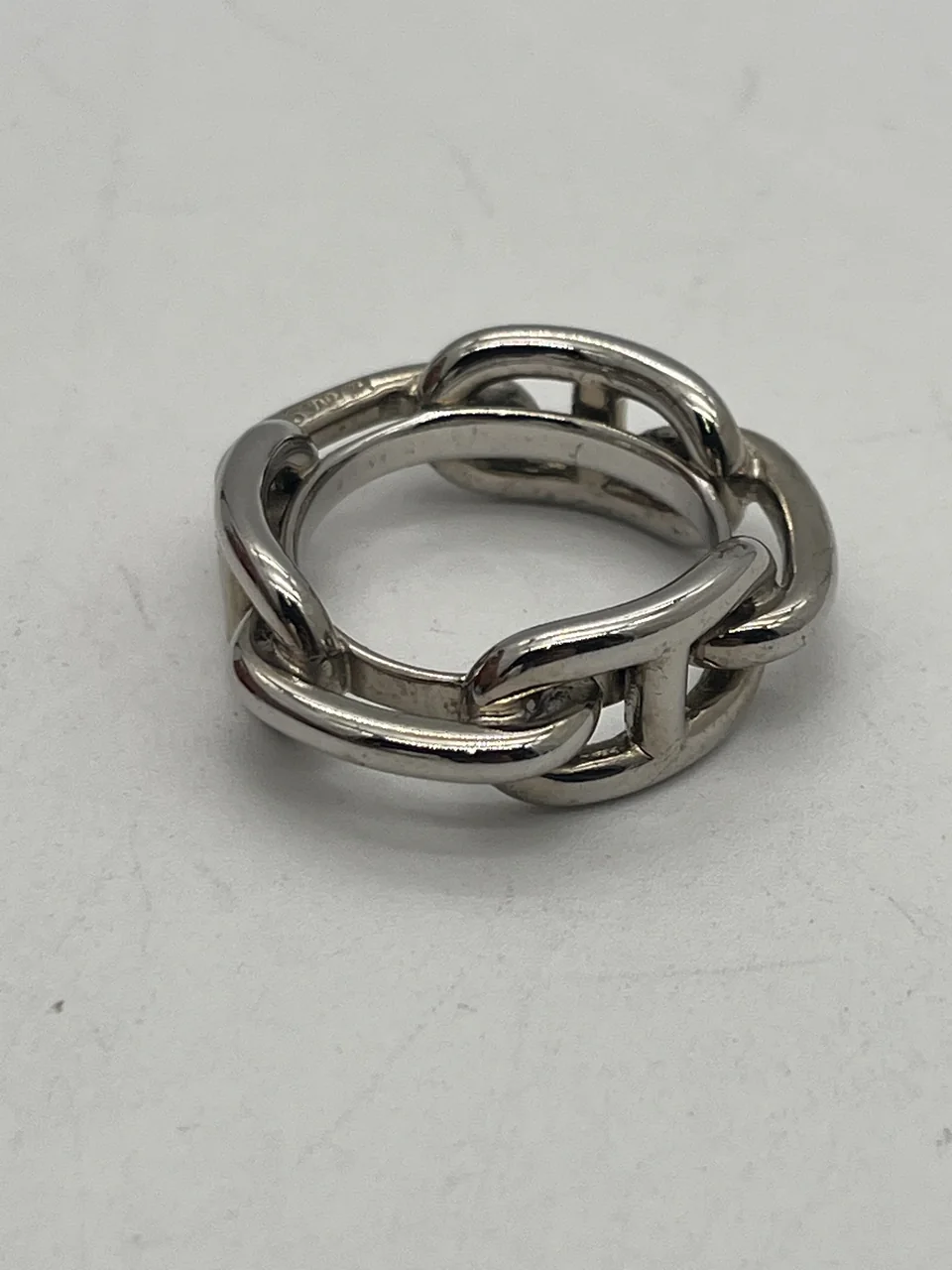 HERMES CHAINE D'ANCRE SCARF RING view 3