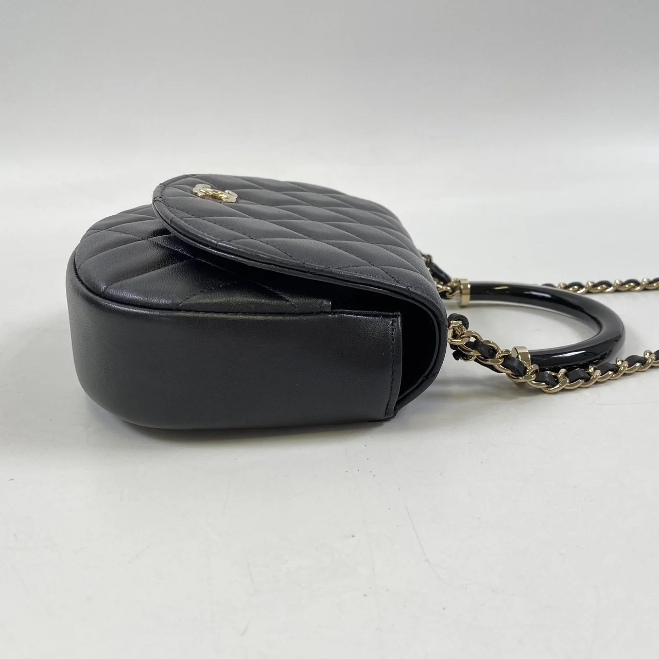 CHANEL LAMB SKIN MATELASSE CHAIN SHOULDER BAG view 15