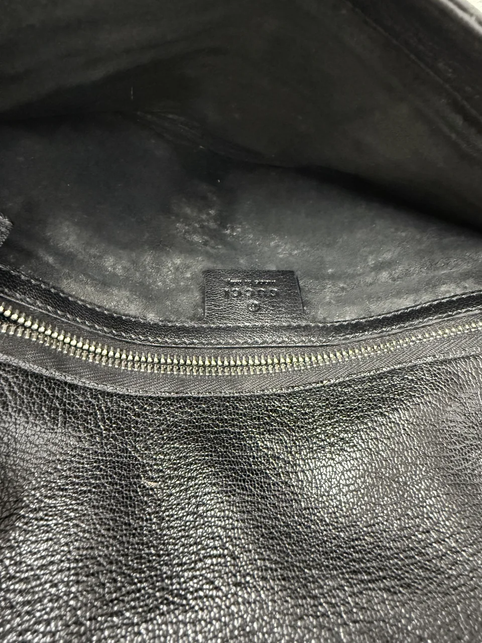 GUCCI SOHO HANDBAG (BLACK) view 5