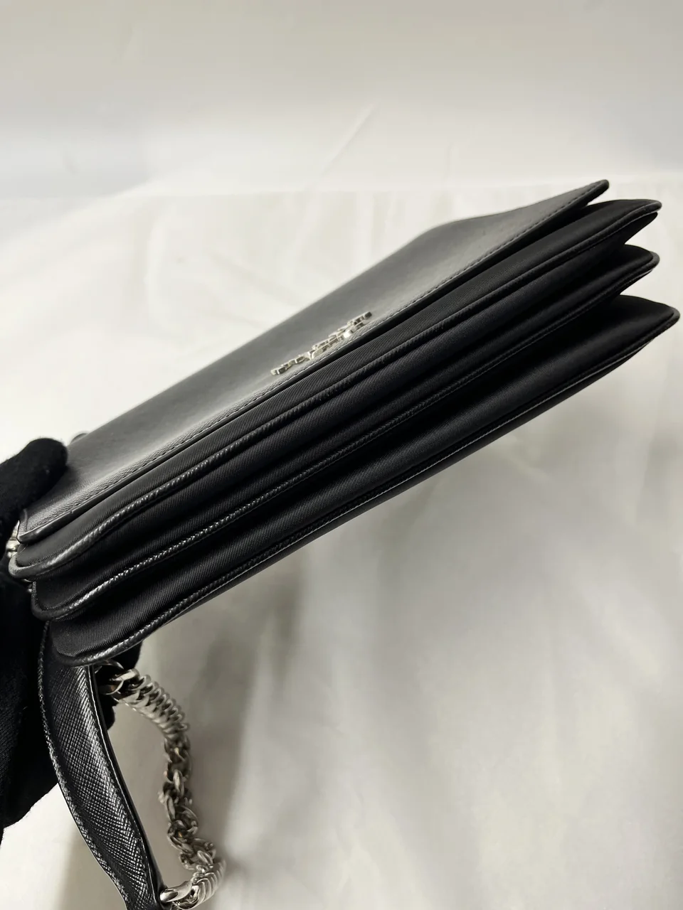 PRADA SHOULDER BAG (BLACK) view 5