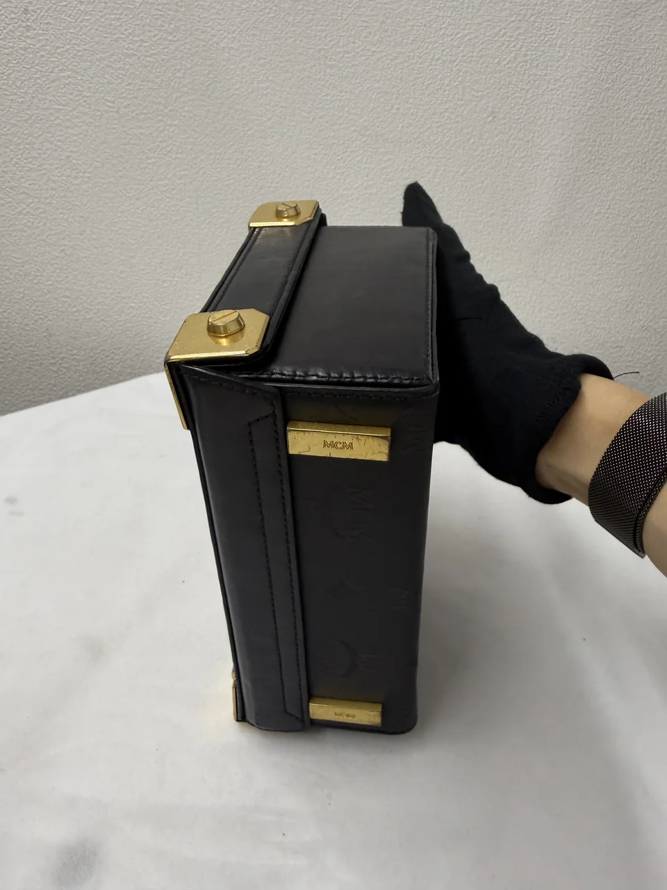 MCM BERLIN TRUNK (BLACK) view 6