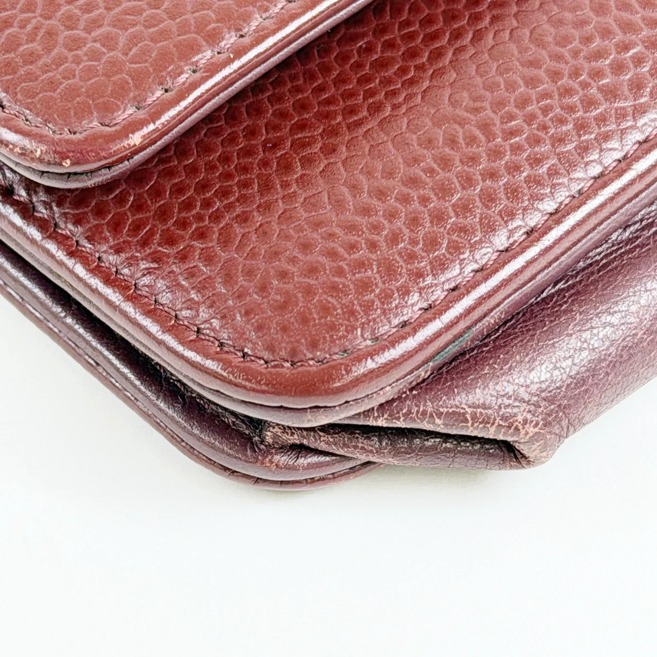 CHANEL CAVIAR TIMELESS CC WALLET-ON-CHAIN view 6