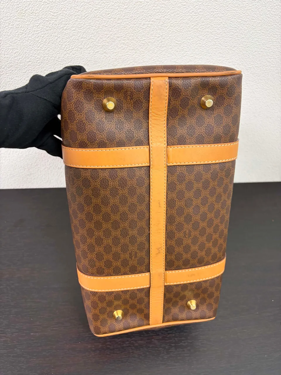 CELINE MACADAM BOSTON BAG view 11