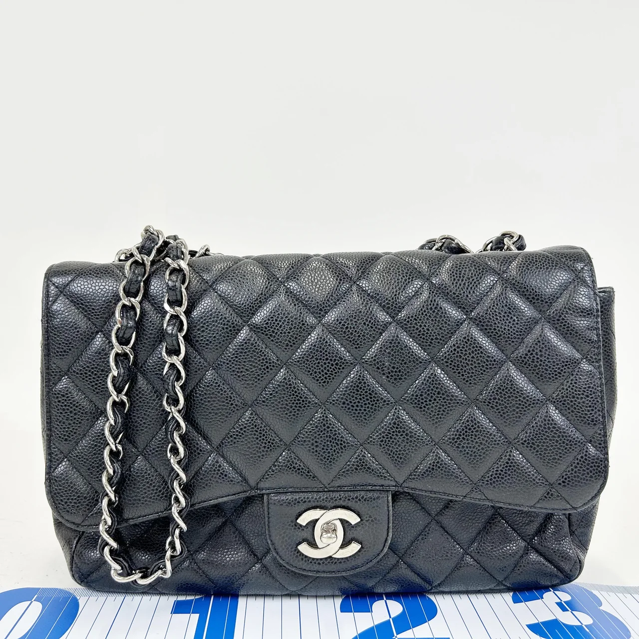 CHANEL CAVIAR CHAIN SHOULDER BAG