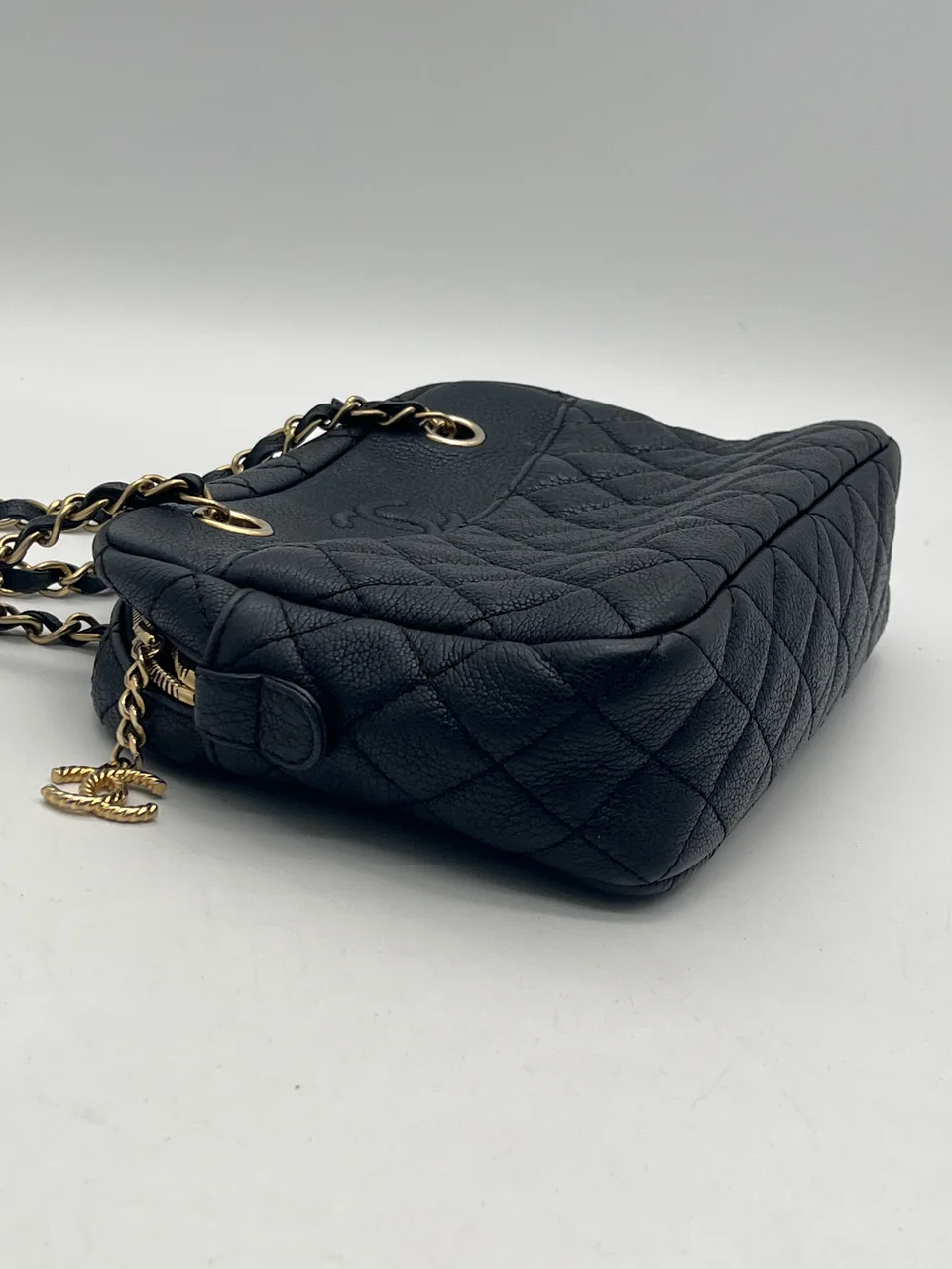 CHANEL BULL SKIN CHAIN SHOULDER BAG (25 SERIAL CODE) view 10