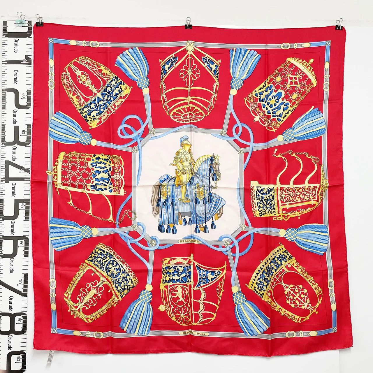 HERMES SCARF (RED)