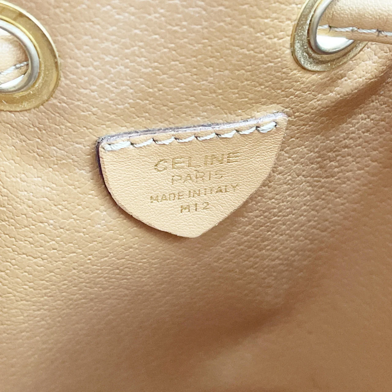 CELINE MACADAM BUCKET BAG view 8