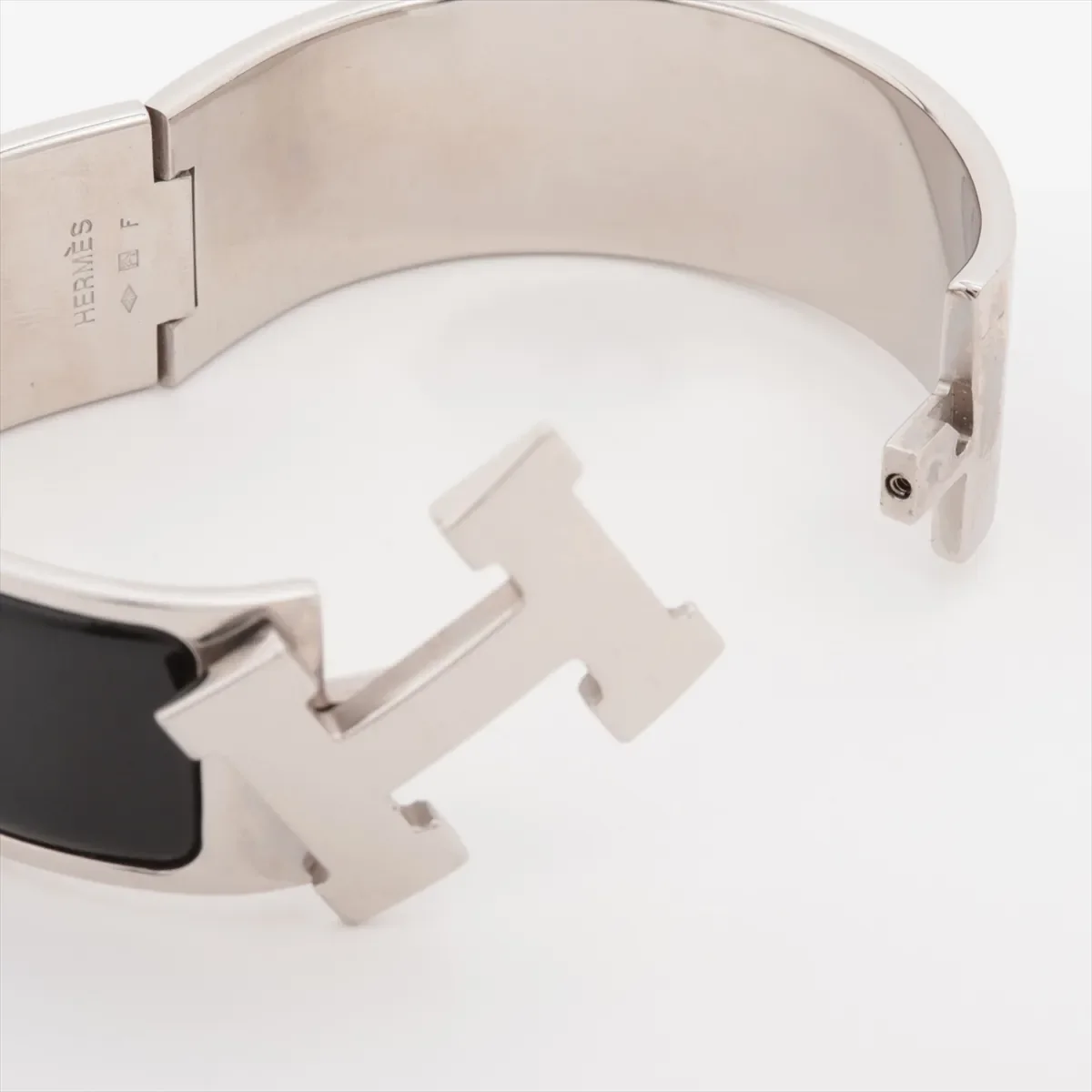 HERMES CLIC H (BLACK/SILVER) view 4