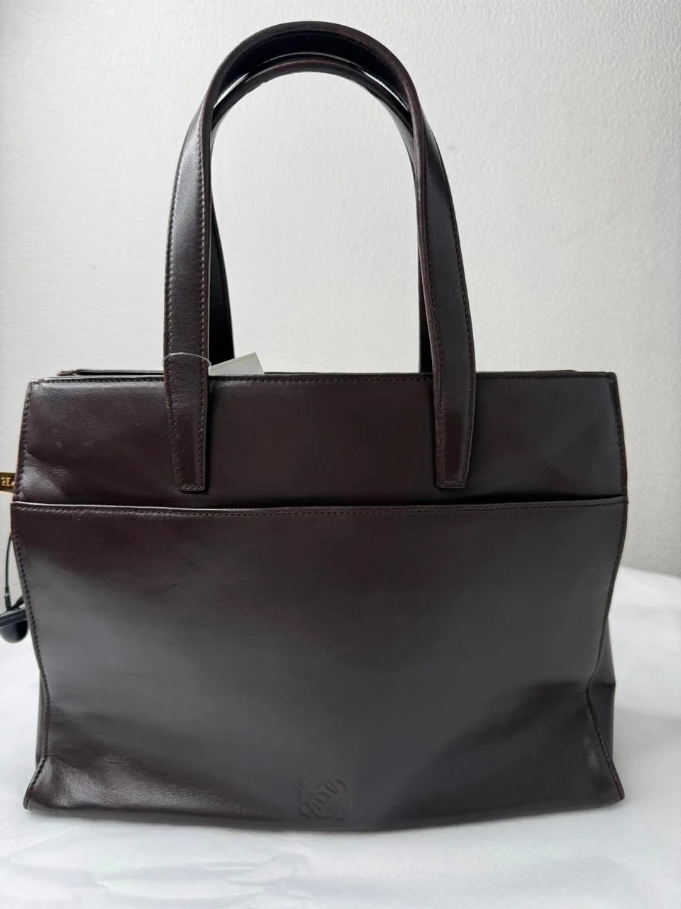 LOEWE TWO-WAY SHOULDER BAG (DARK BROWN) view 3