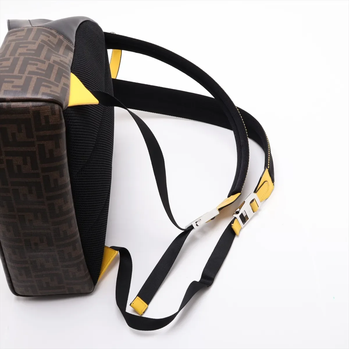 FENDI ZUCCA BACKPACK (BROWN) view 6