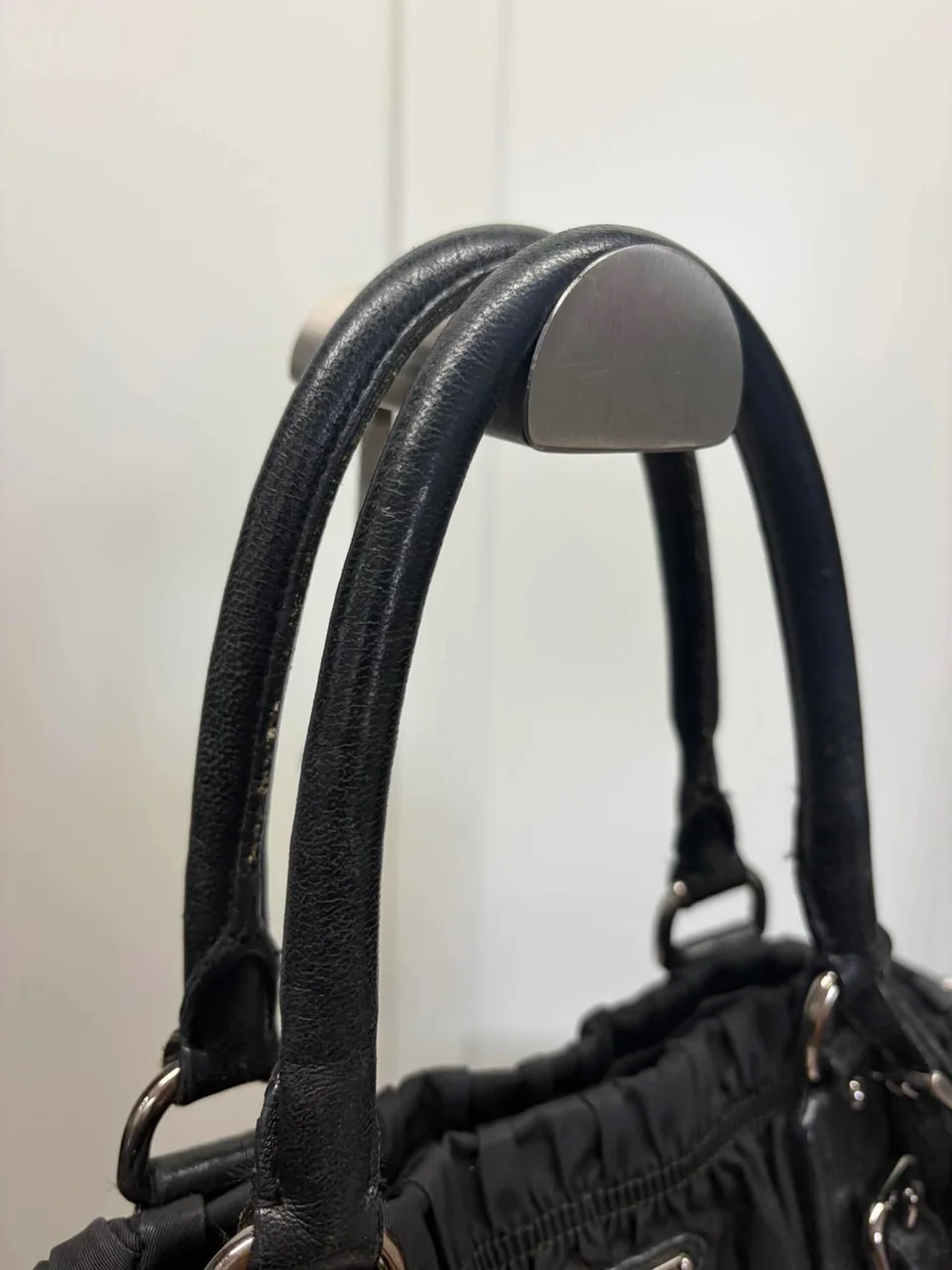 PRADA NYLON TWO-WAY BAG view 6
