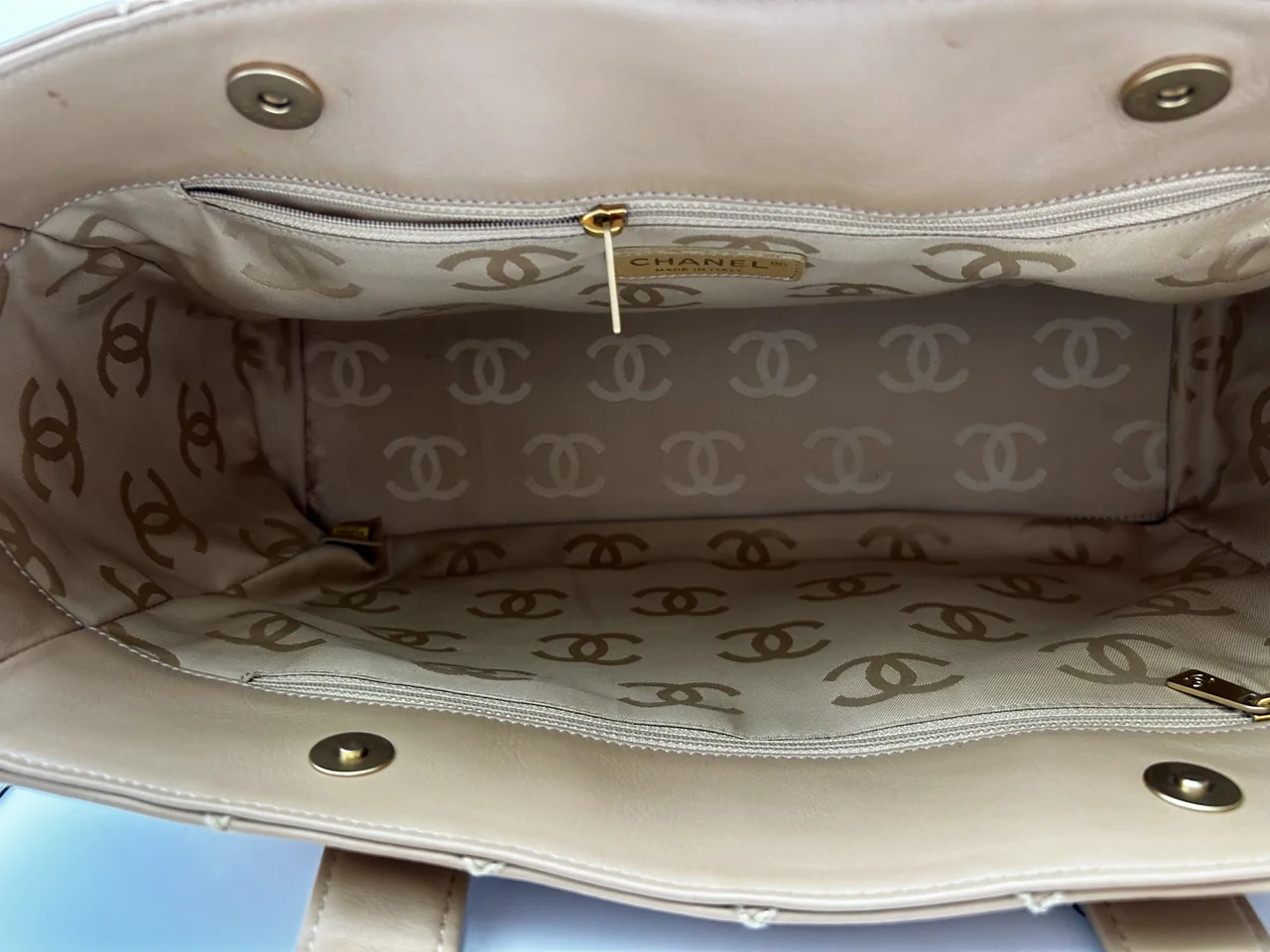 CHANEL WILD STITCH TOTE BAG view 7
