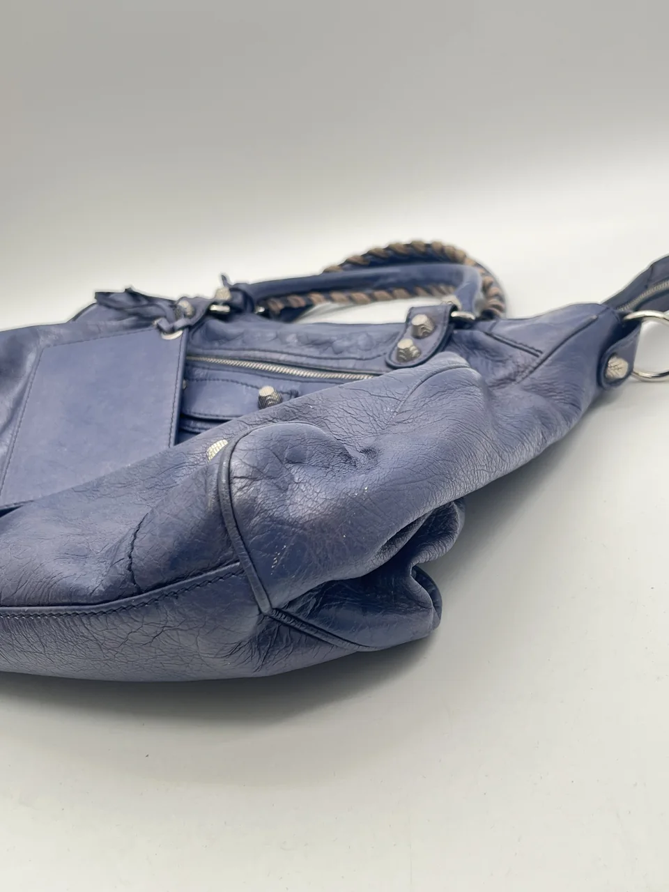 BALENCIAGA SHOULDER BAG (BLUE) view 6