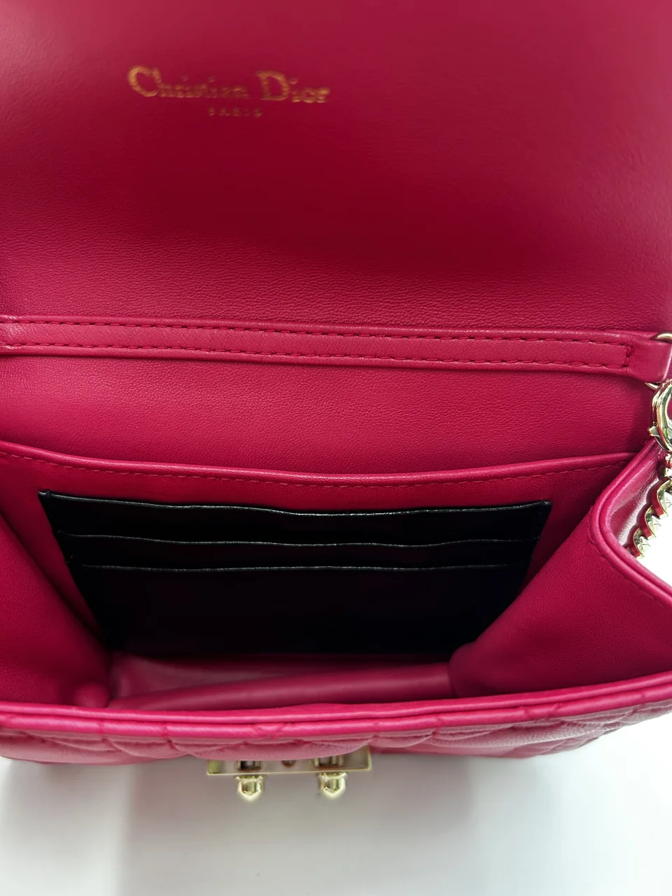 DIOR CANAGE CHAIN SHOULDER BAG view 4