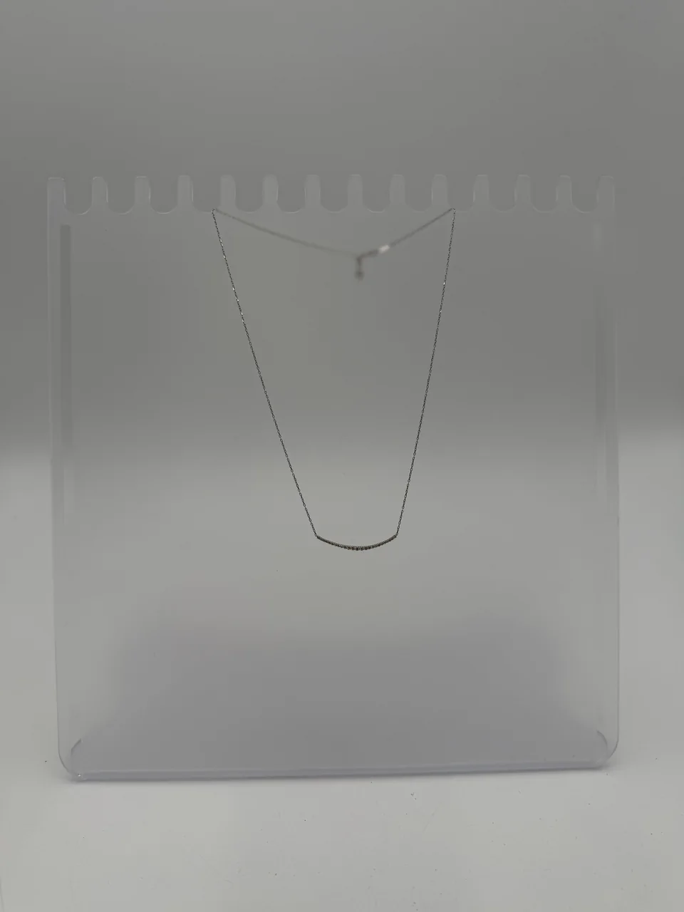 PT850/PT900 DIAMOND NECKLACE FD0.30CT 2.8G view 3