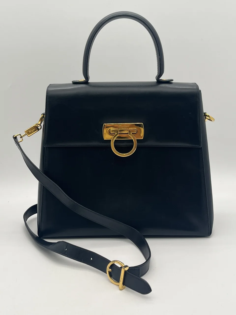 SALVATORE FERRAGAMO GANCINI HANDBAG