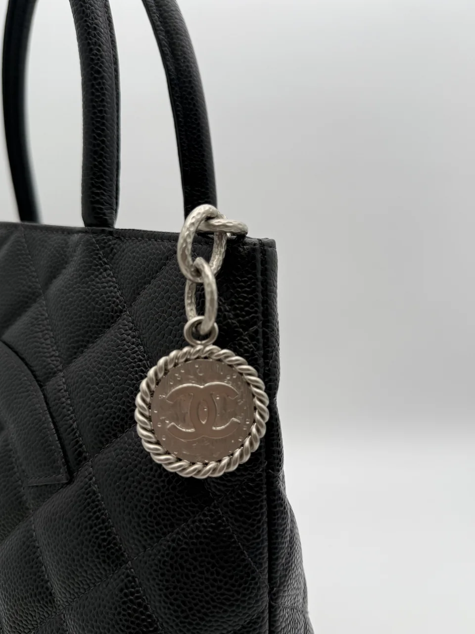 CHANEL MEDALLION TOTE view 8