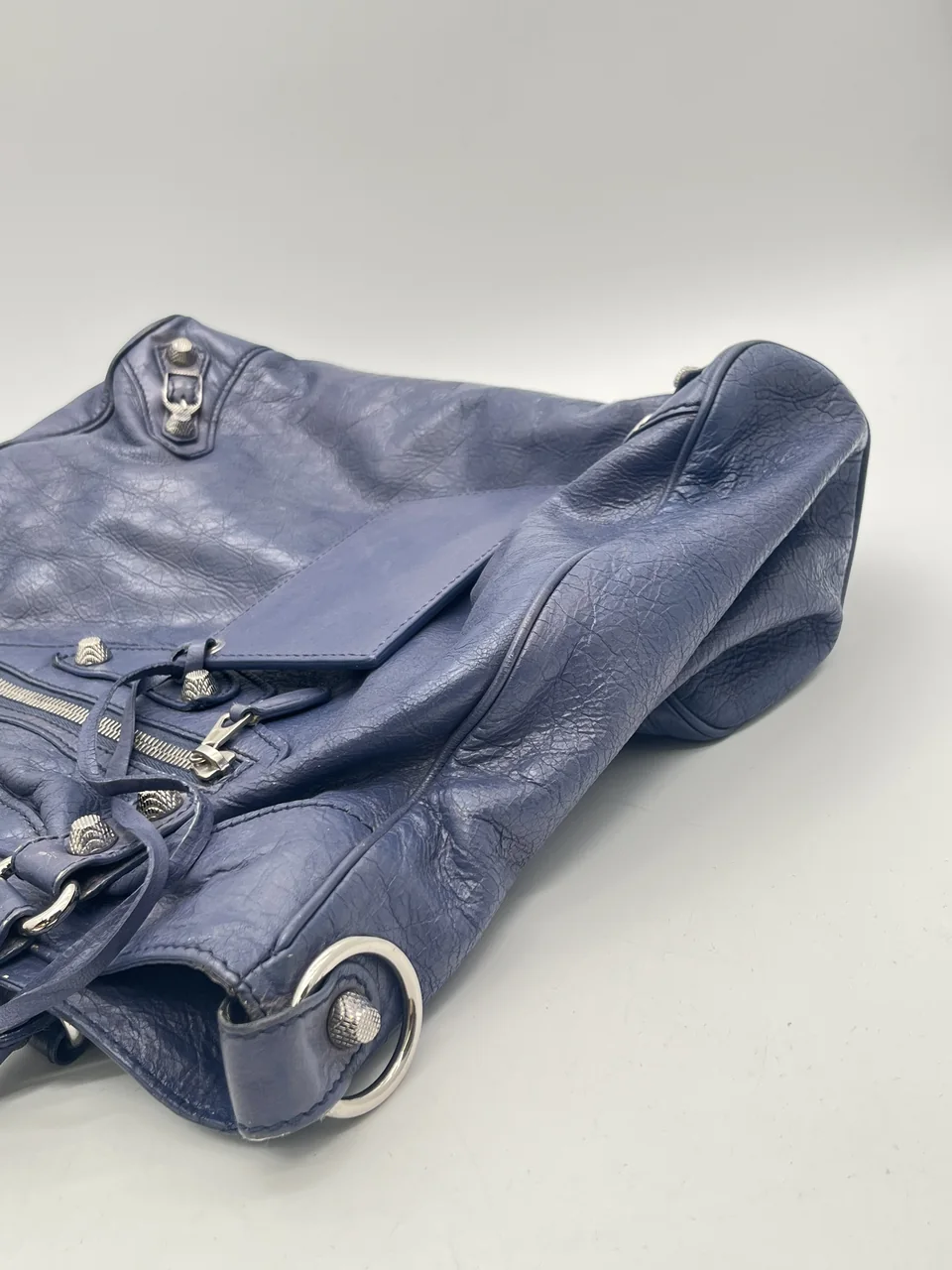 BALENCIAGA SHOULDER BAG (BLUE) view 4
