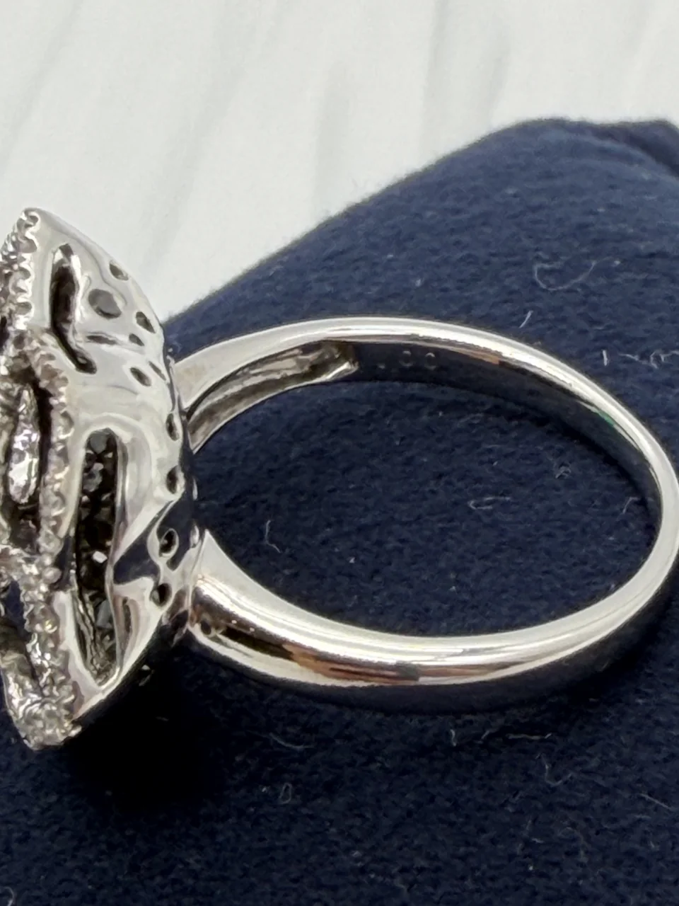 K18WG ROSE RING FD1.00CT 4.5G view 3