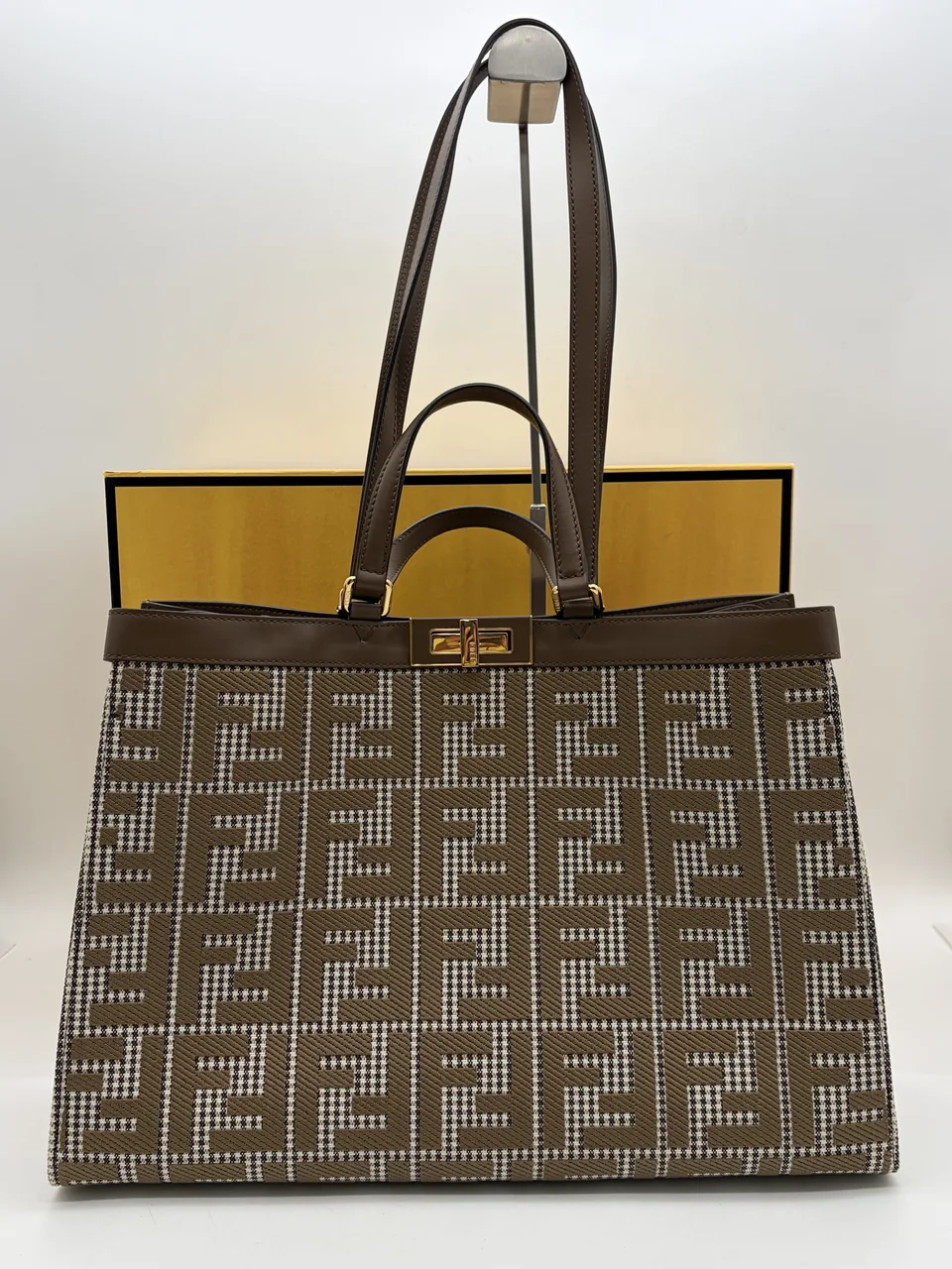 FENDI ZUCCA PEEK-A-BOO (BROWN)