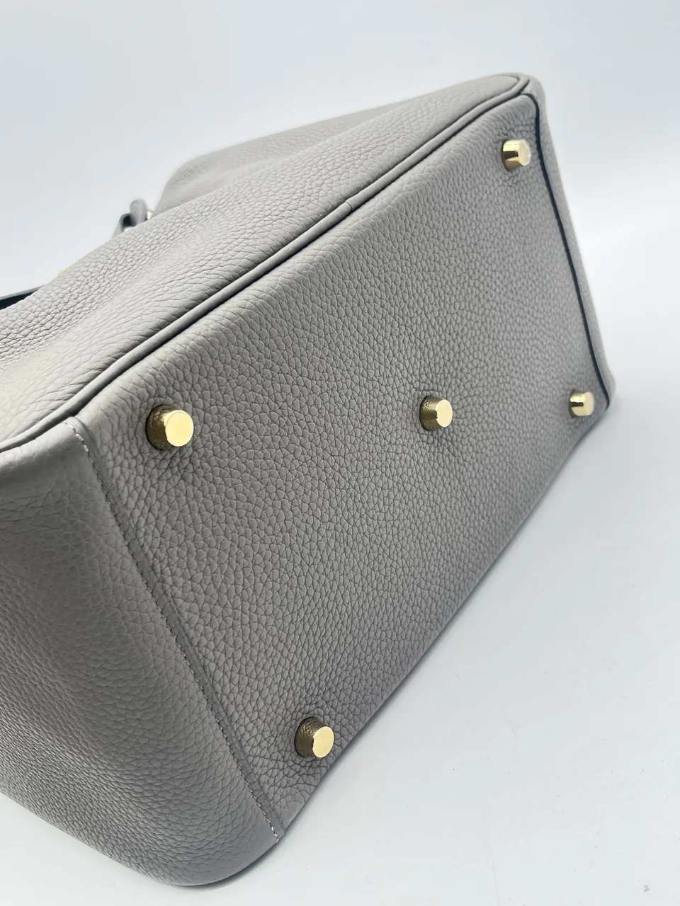 HERMES LINDY 30 (TAURILLON CLEMENCE, GRIS ETAIN, Y STAMP) view 6