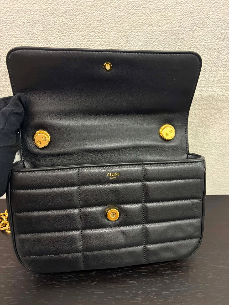 AY-24 219-4 CELINE CHAIN SHOULDER BAG view 3